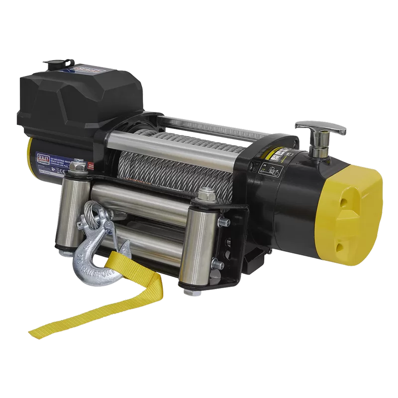 Sealey Premier Industrial Recovery Winch 5675kg (12500lb) Line Pull 12V