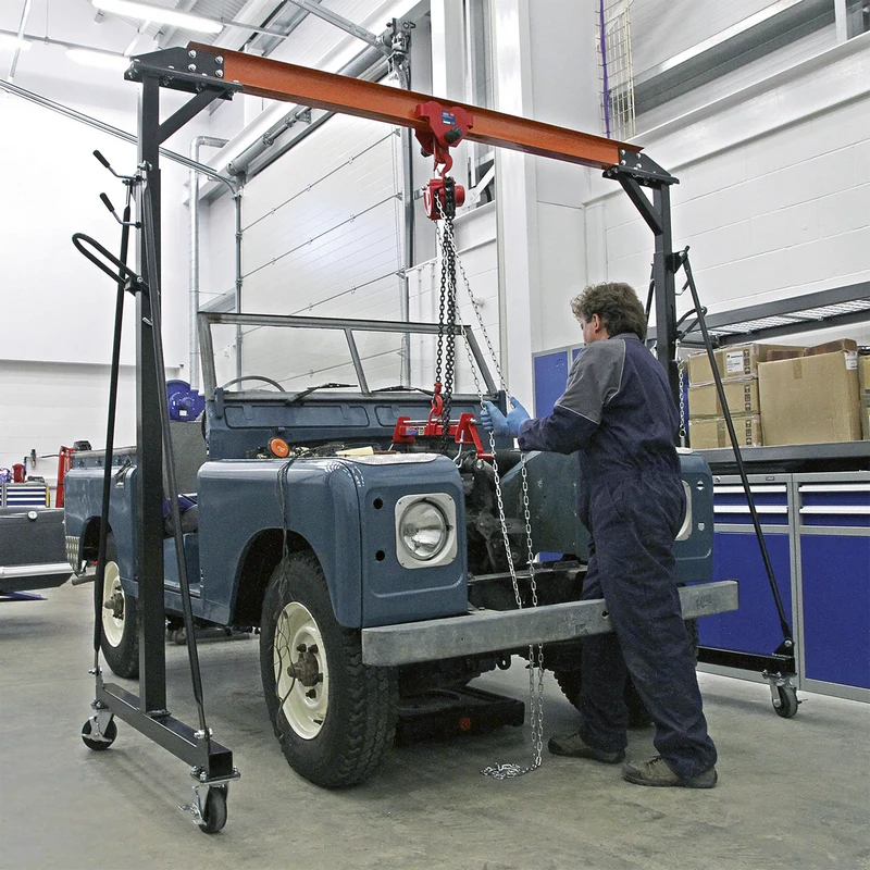 Sealey Portable Lifting Adjustable Gantry Frame 0.5 Tonne