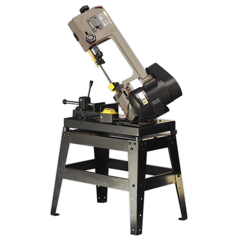 Sealey Metal Cutting Bandsaw with Mitre & Quick Lock Vice 150mm 230V