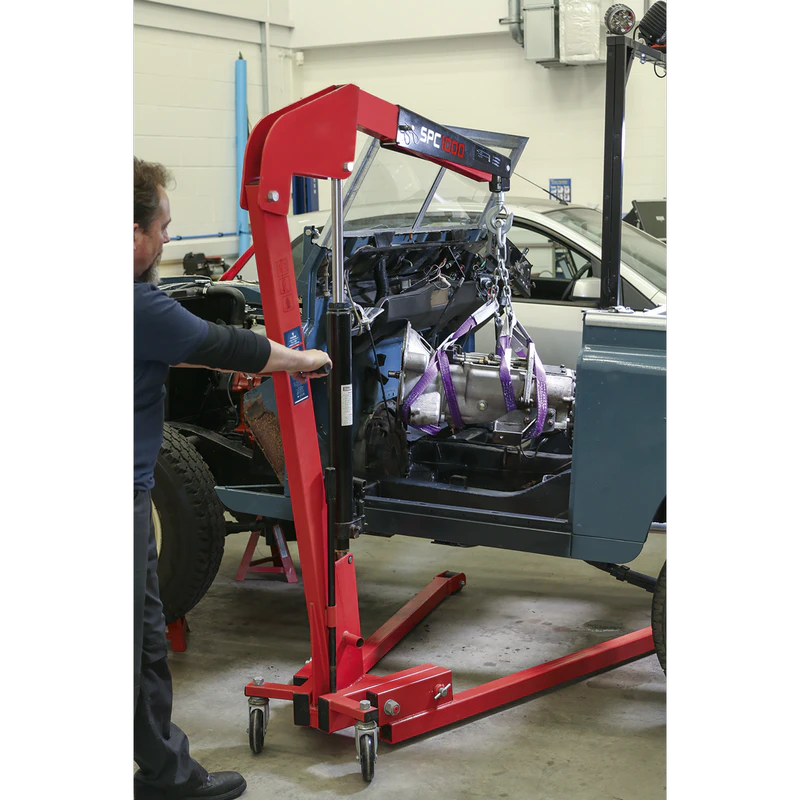Sealey Folding Engine Crane 1 Tonne