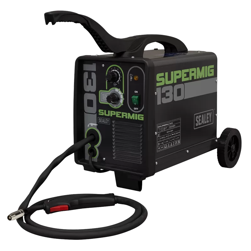 Sealey Mini Portable Gas/Gasless MIG Welder 130A 230V