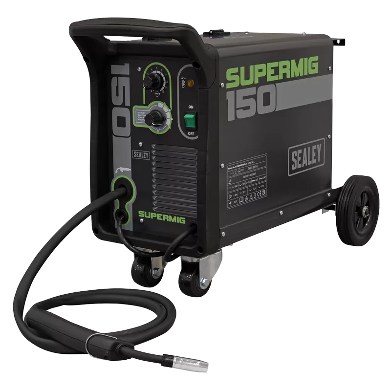 Sealey Gas/Gasless MIG Welder 150A 230V