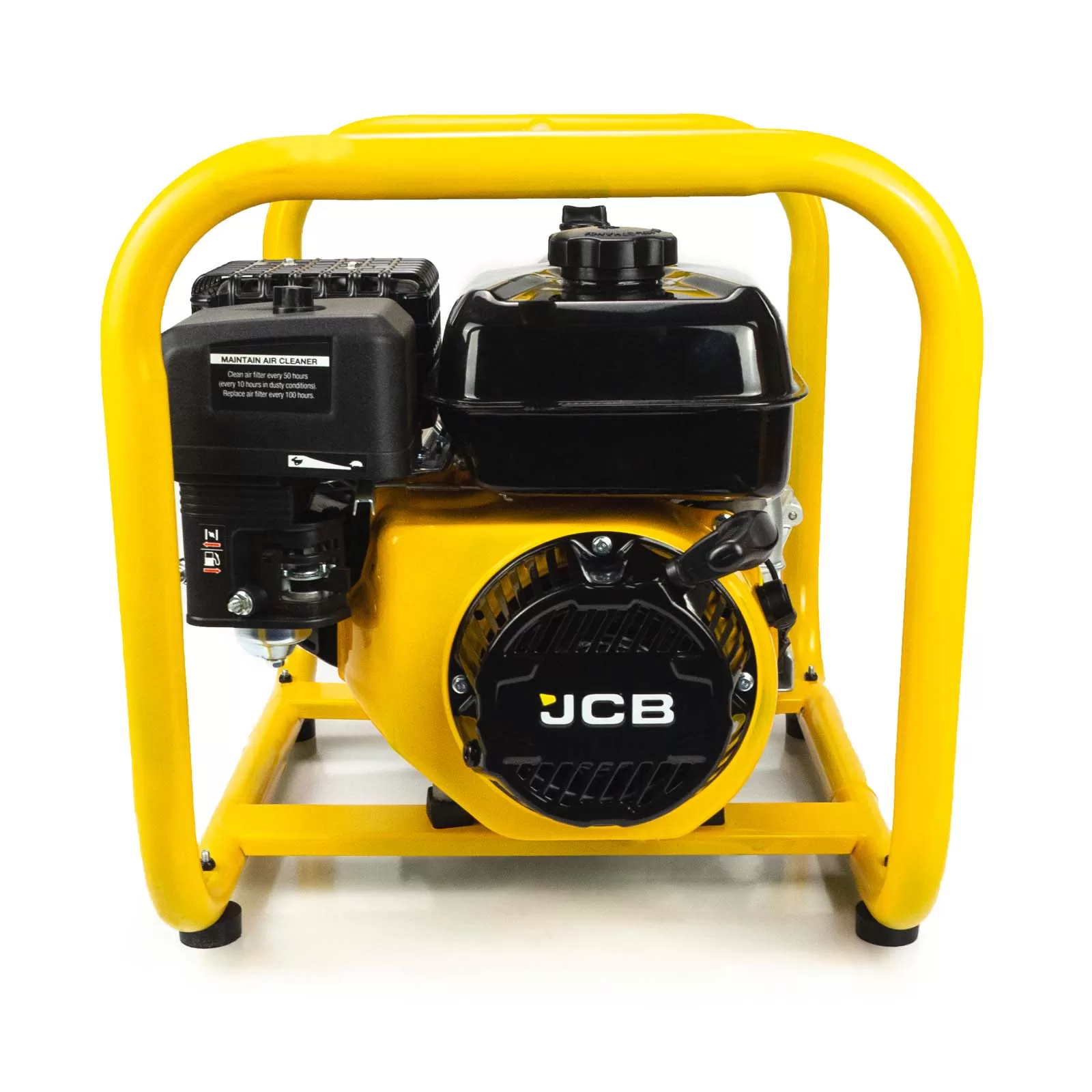 JCB 80mm 3’’ / 75mm Petrol Trash / Dirty Water Pump, 1000L/min, 7.5hp, 224cc, 4-Stroke