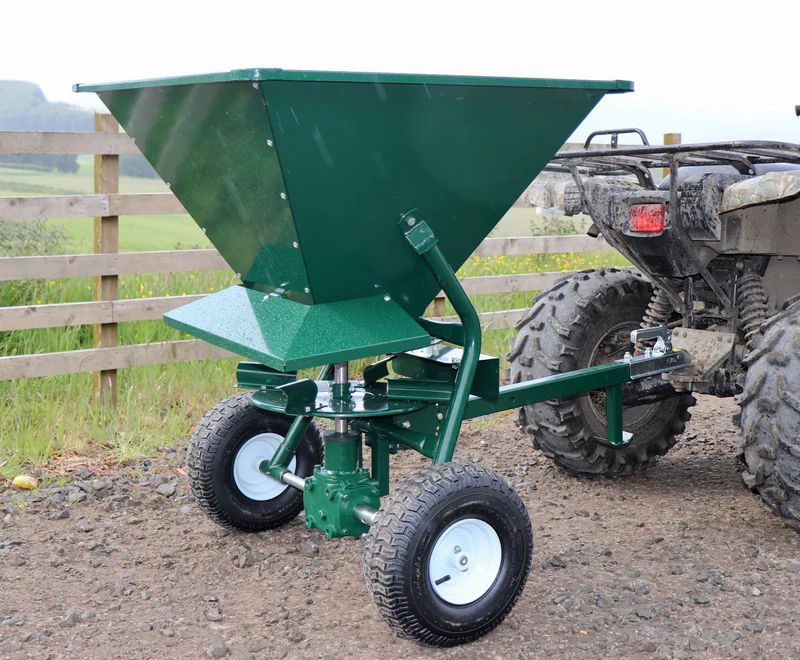Rock Machinery ATV 350lb Towable Spreader