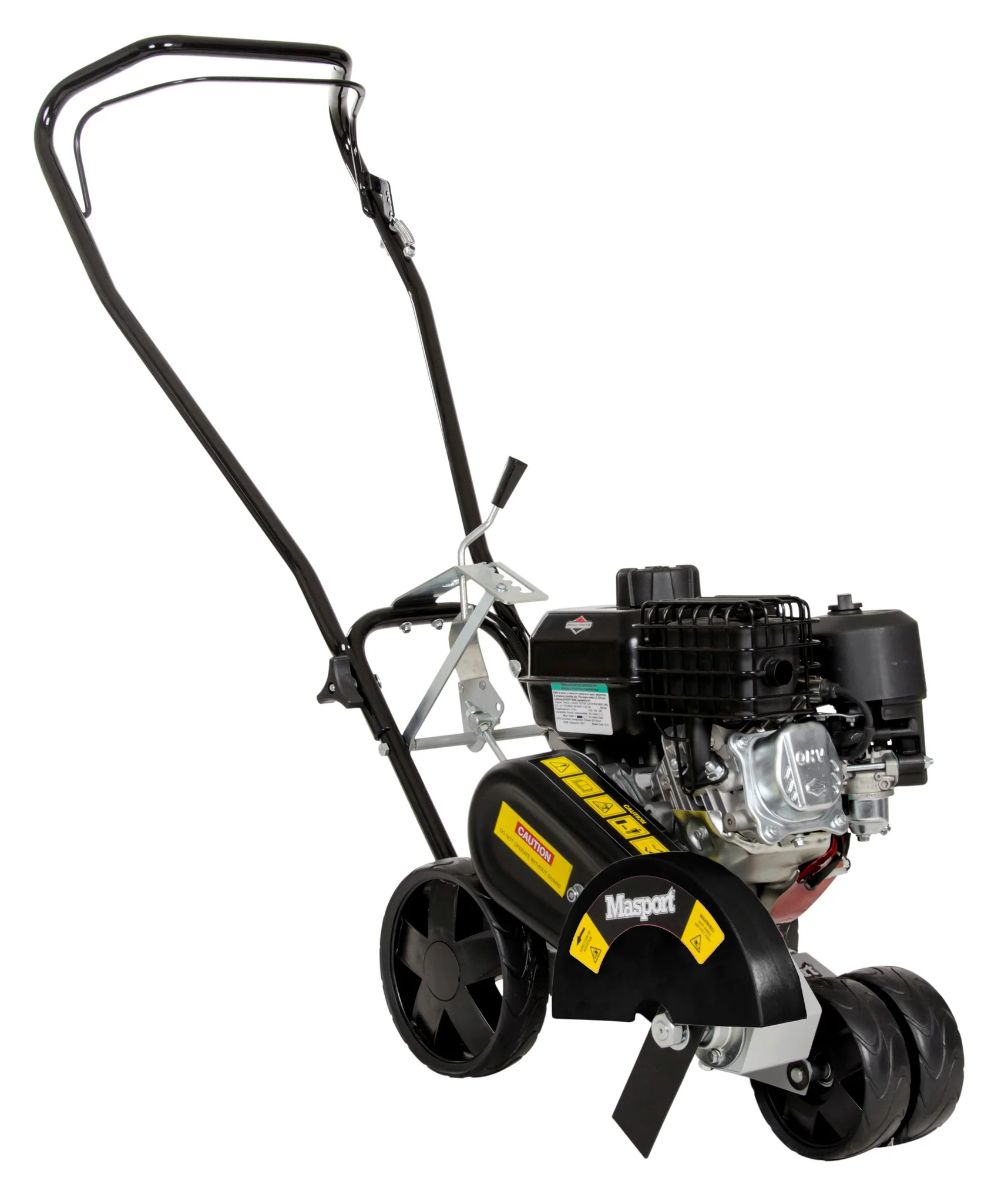 Masport Petrol Lawn Edger - Briggs & Stratton 127cc IC Engine, 240mm Blade & Heavy Duty Steel Frame