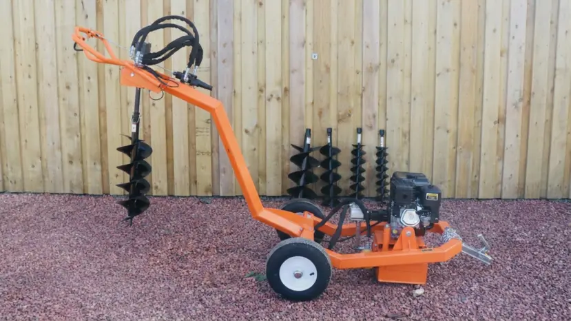 Rock Machinery Towable Hole Borer with 5 Earth Augers